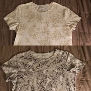 Set of 2 tops size ox